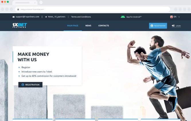 1xBet Partners Partnerprogram