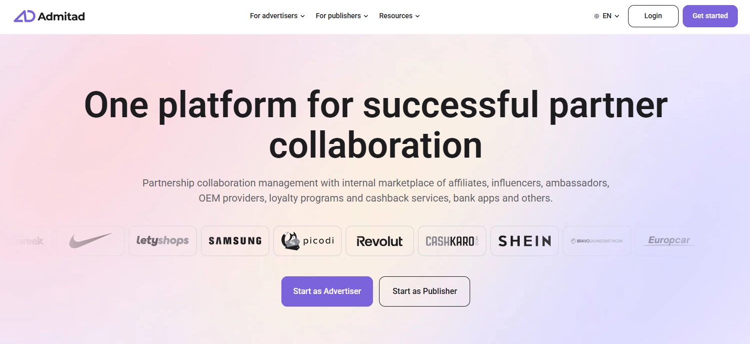 Admitad Partnerprogram