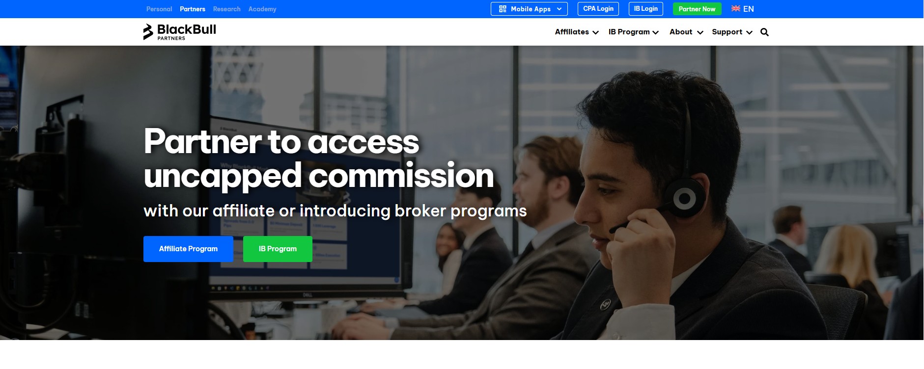 BlackBull Partners Partnerprogram
