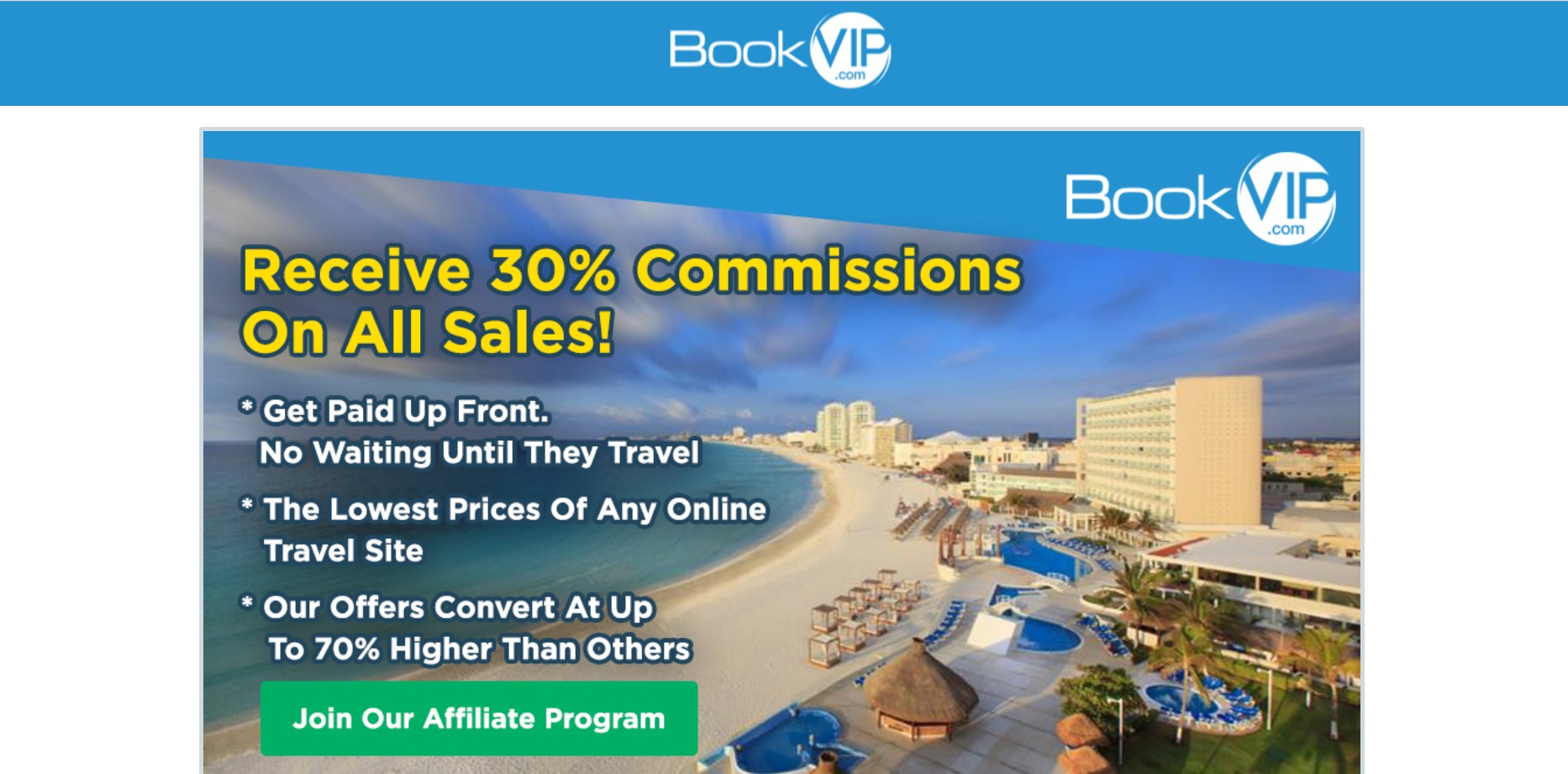 BookVIP Partnerprogram