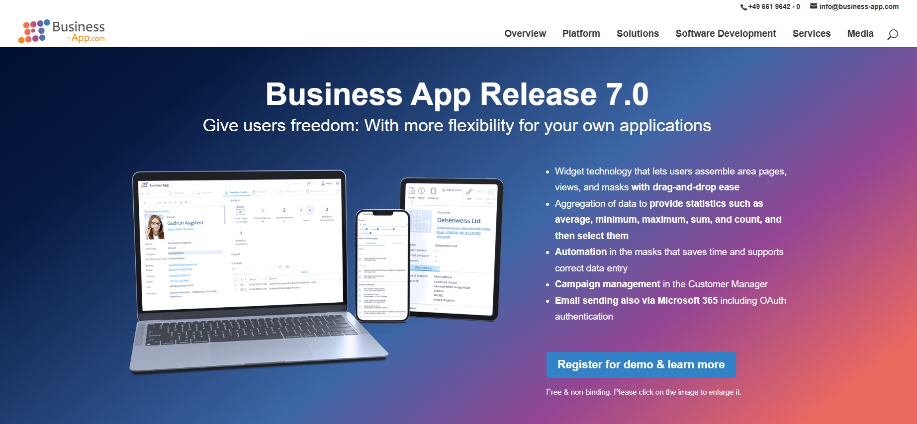 Business App Partnerprogram