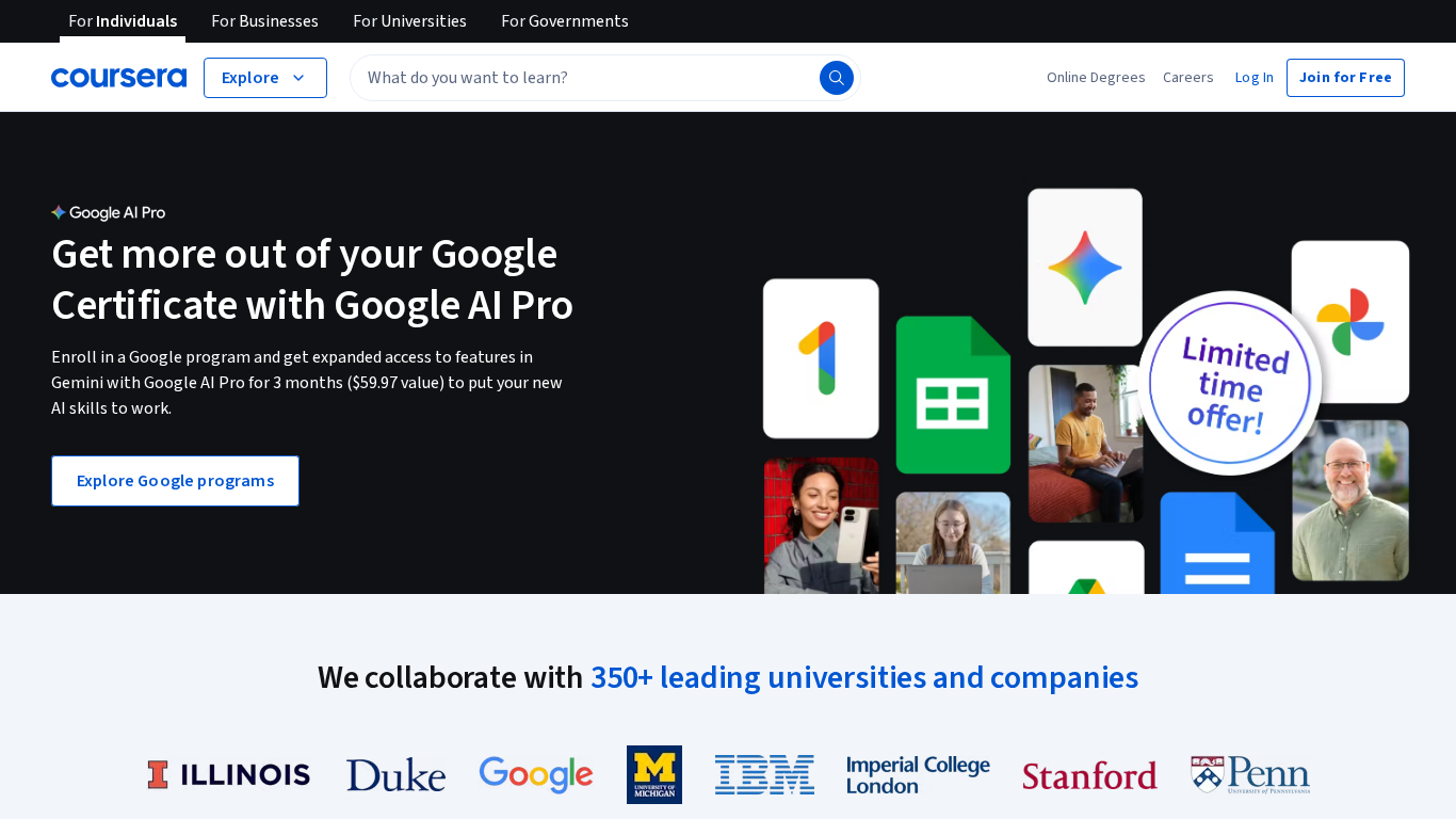 Coursera Partnerprogram
