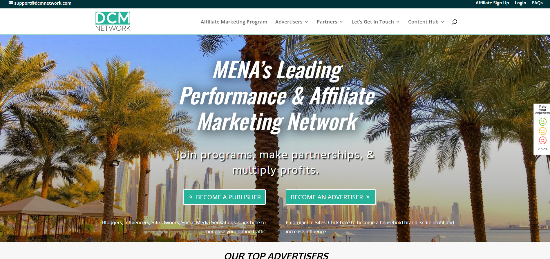 DCMnetwork Partnerprogram