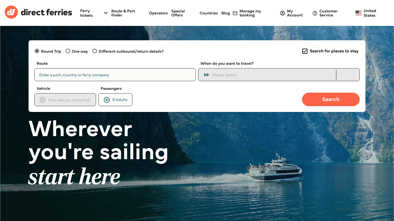 DIRECT FERRIES Partnerprogram