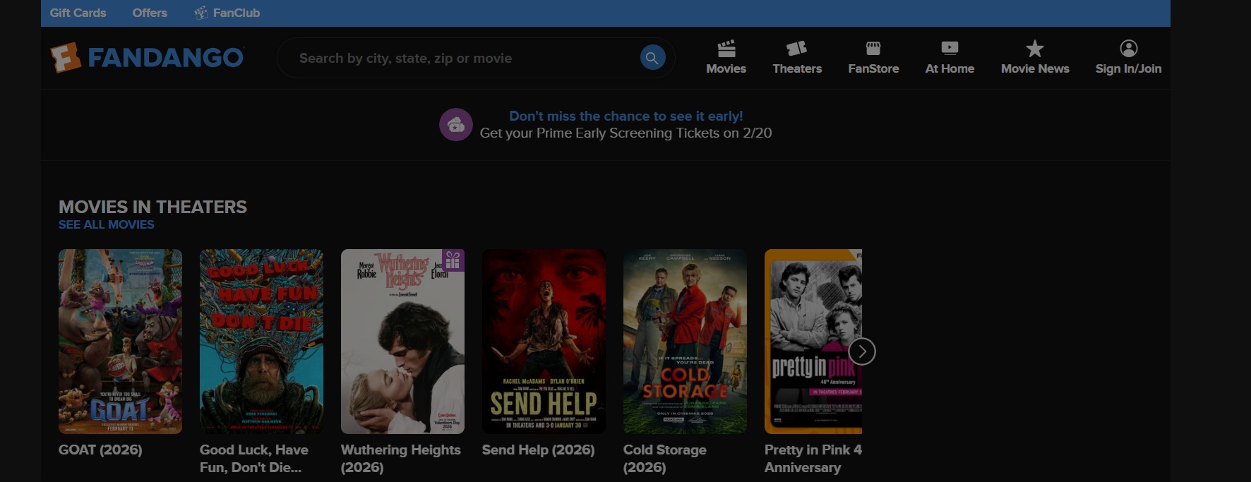 Fandango Partnerprogram