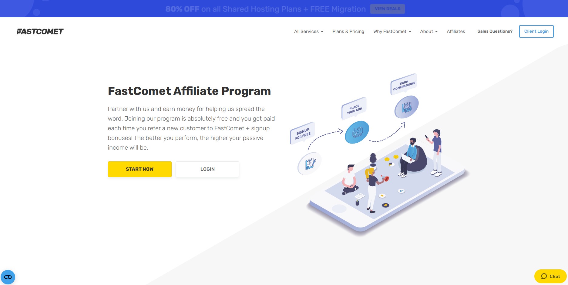 FastComet Partnerprogram