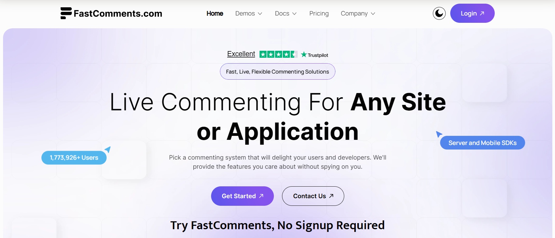 FastComments Partnerprogram