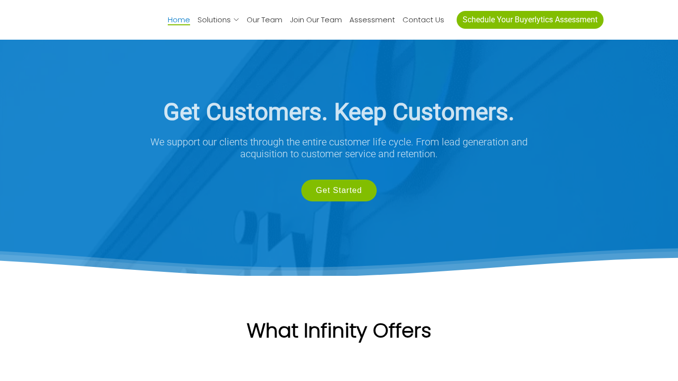 Infinity partner affiliate programja