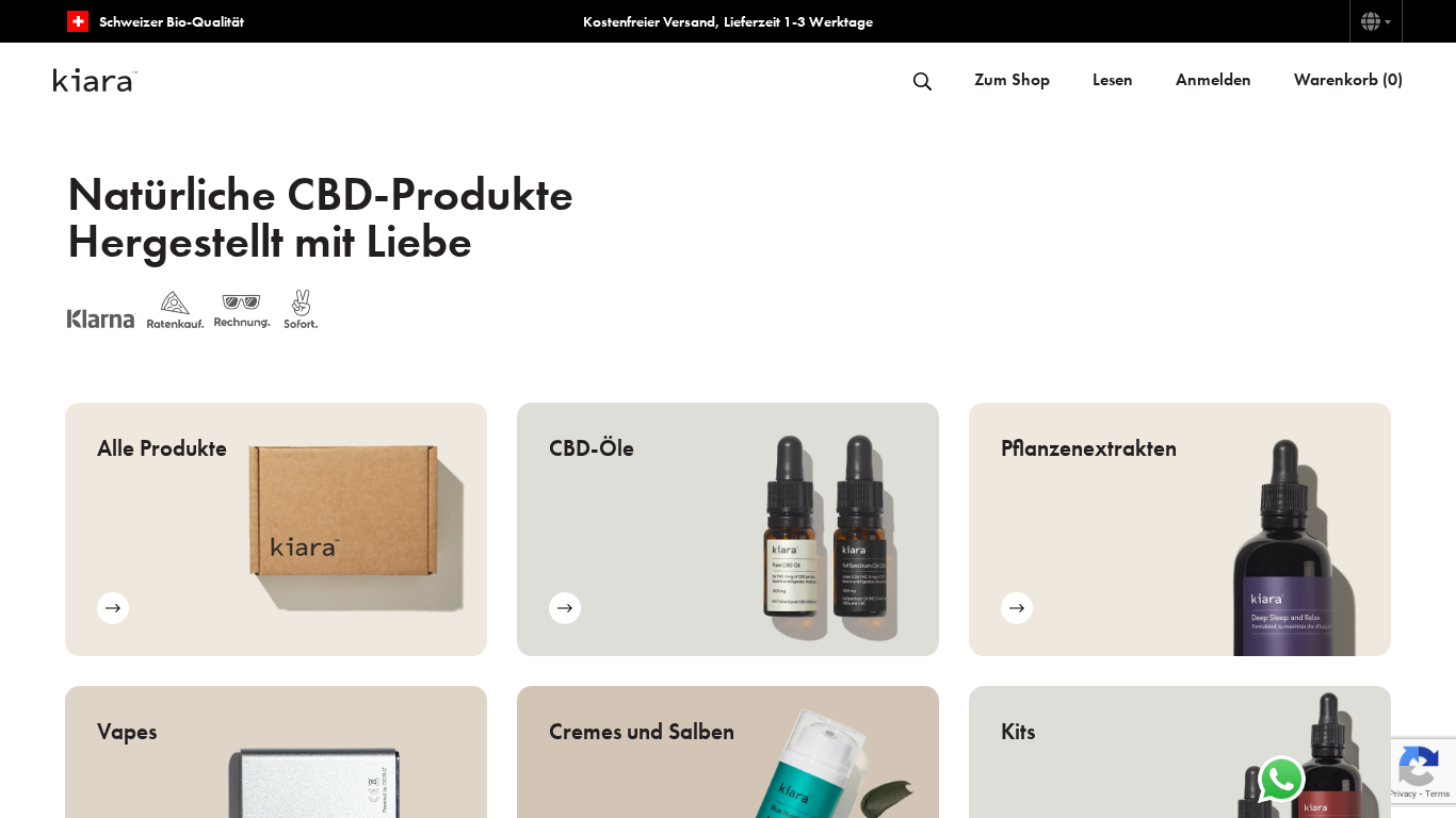 Kiara Naturals Partnerprogram