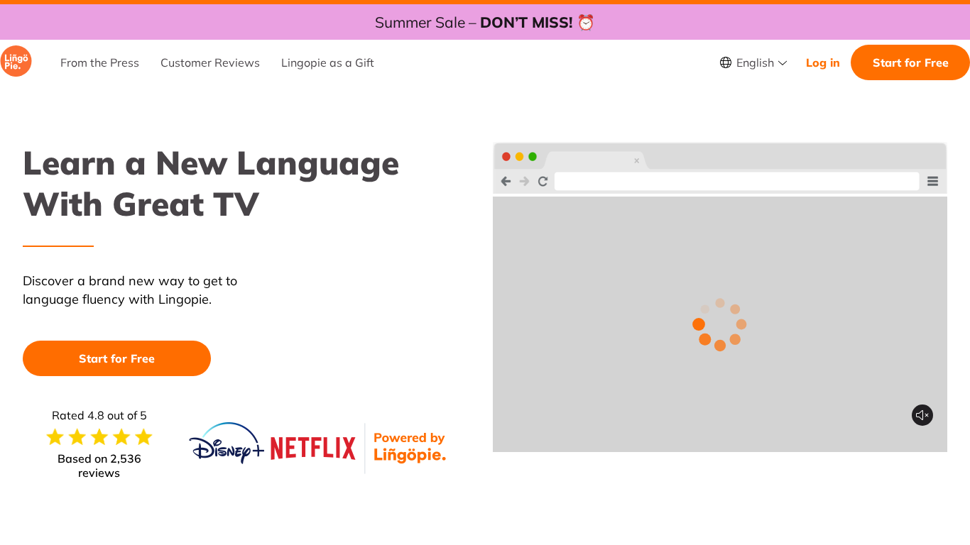 Lingopie Partnerprogram