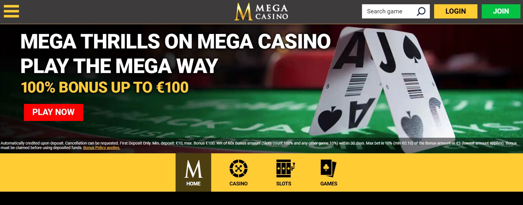 Mega Casino Partnerprogram