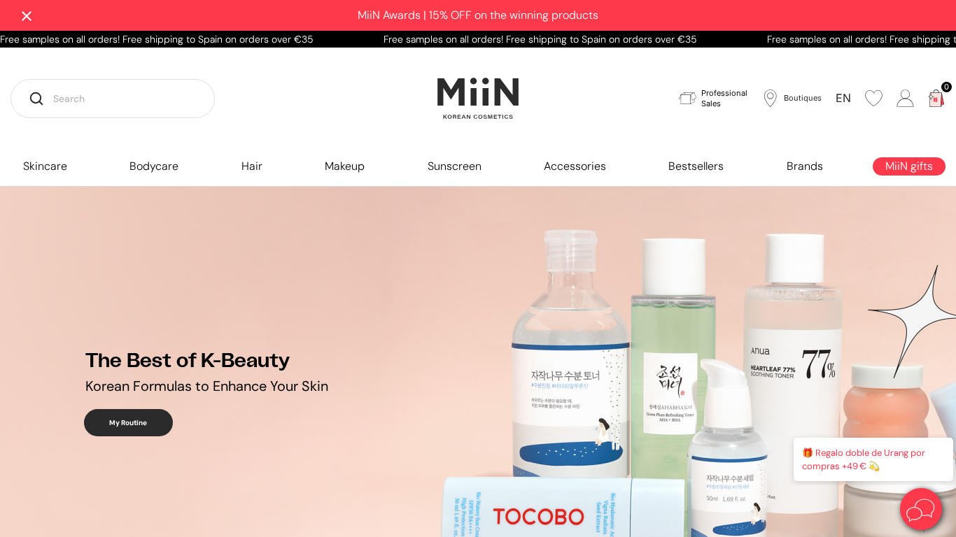 MiiN Korean Cosmetics Partnerprogram