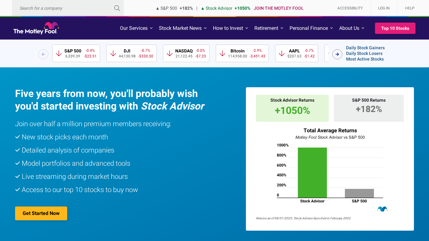 Motley Fool Partnerprogram