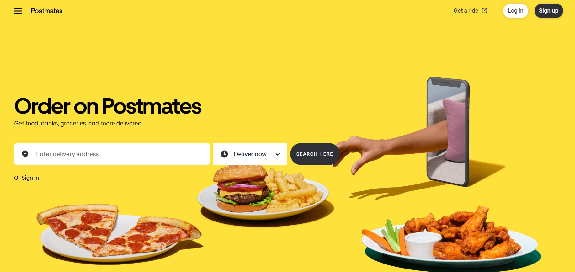 Postmates Partnerprogram