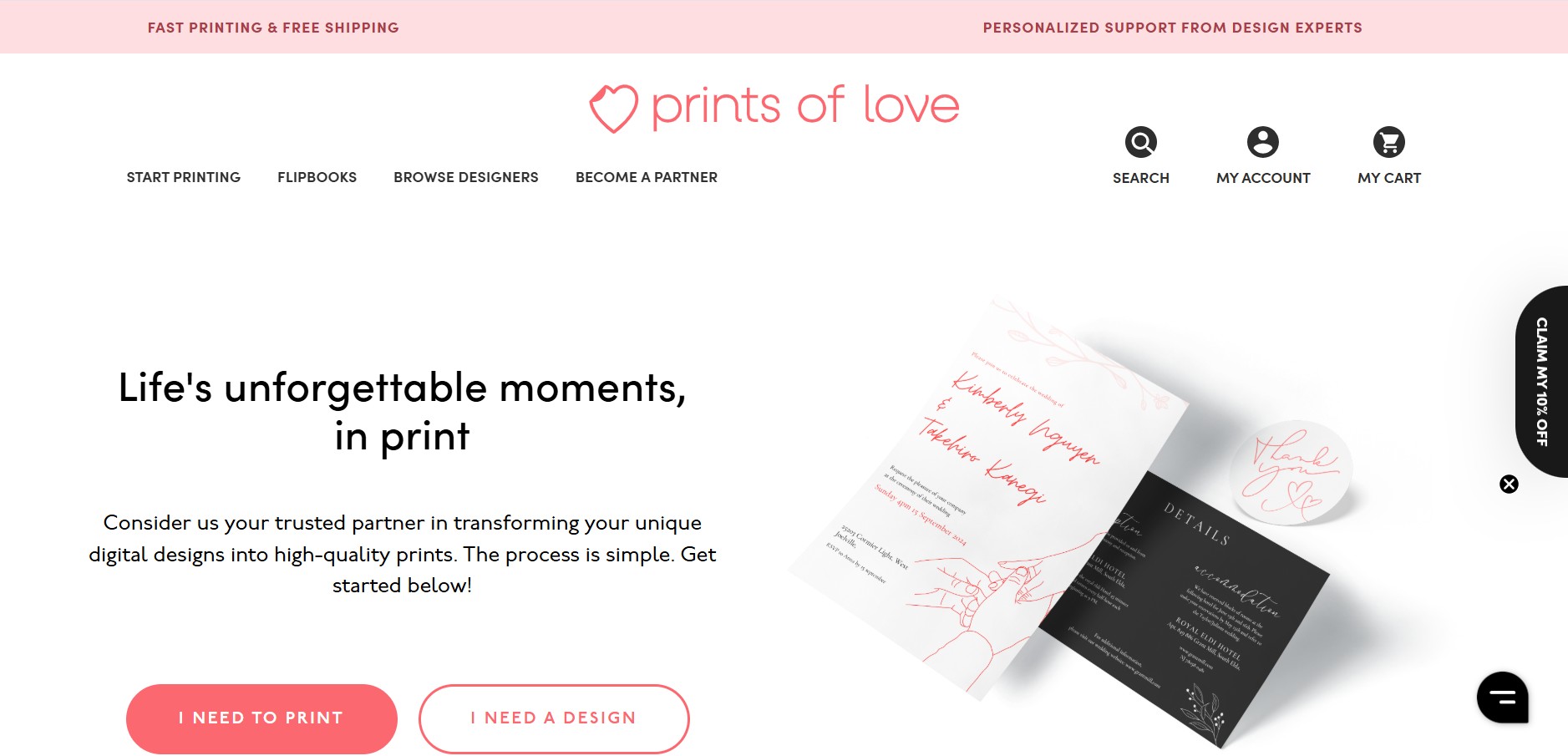 Prints of Love Partnerprogram