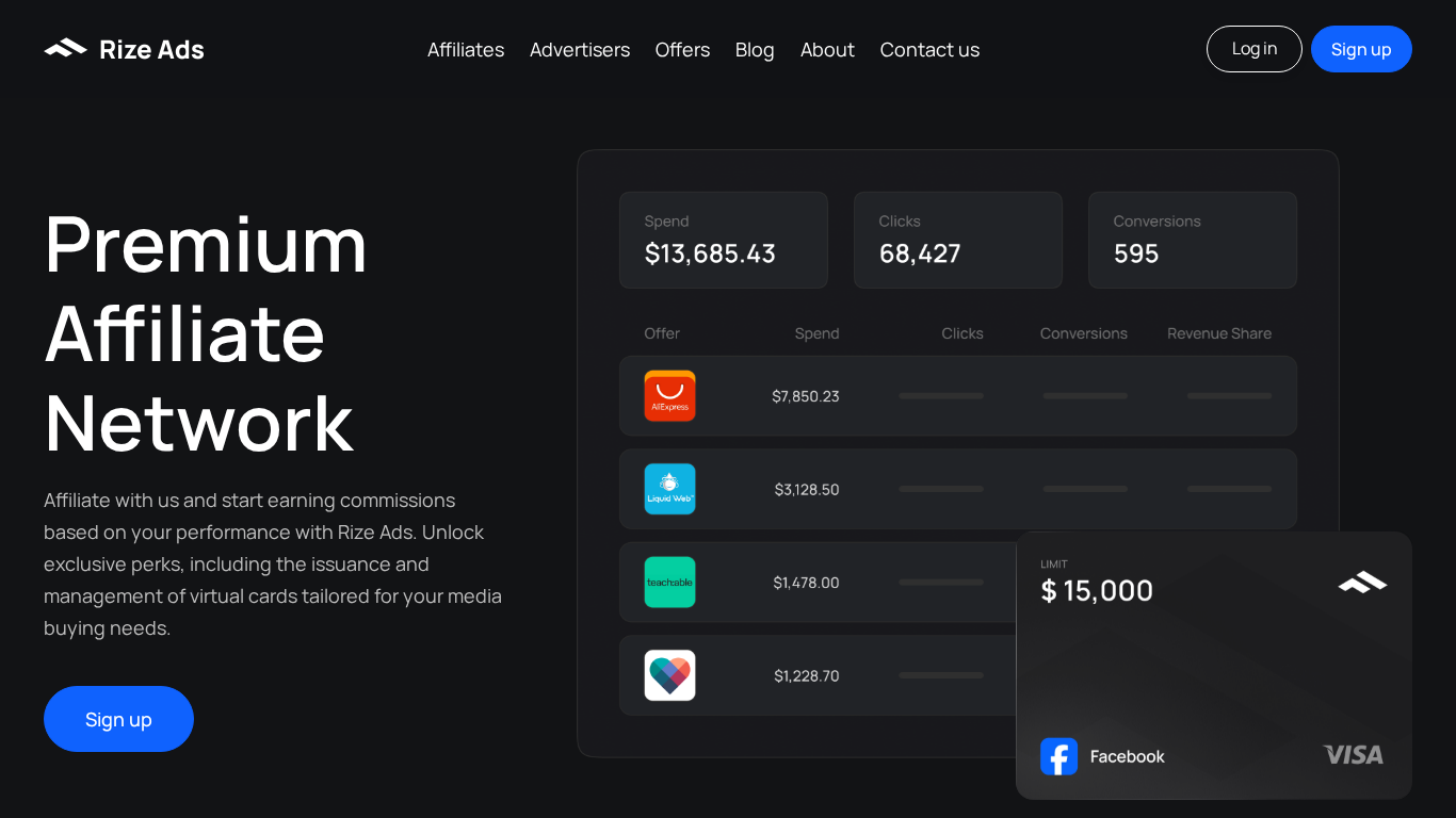 Rize Ads Partnerprogram