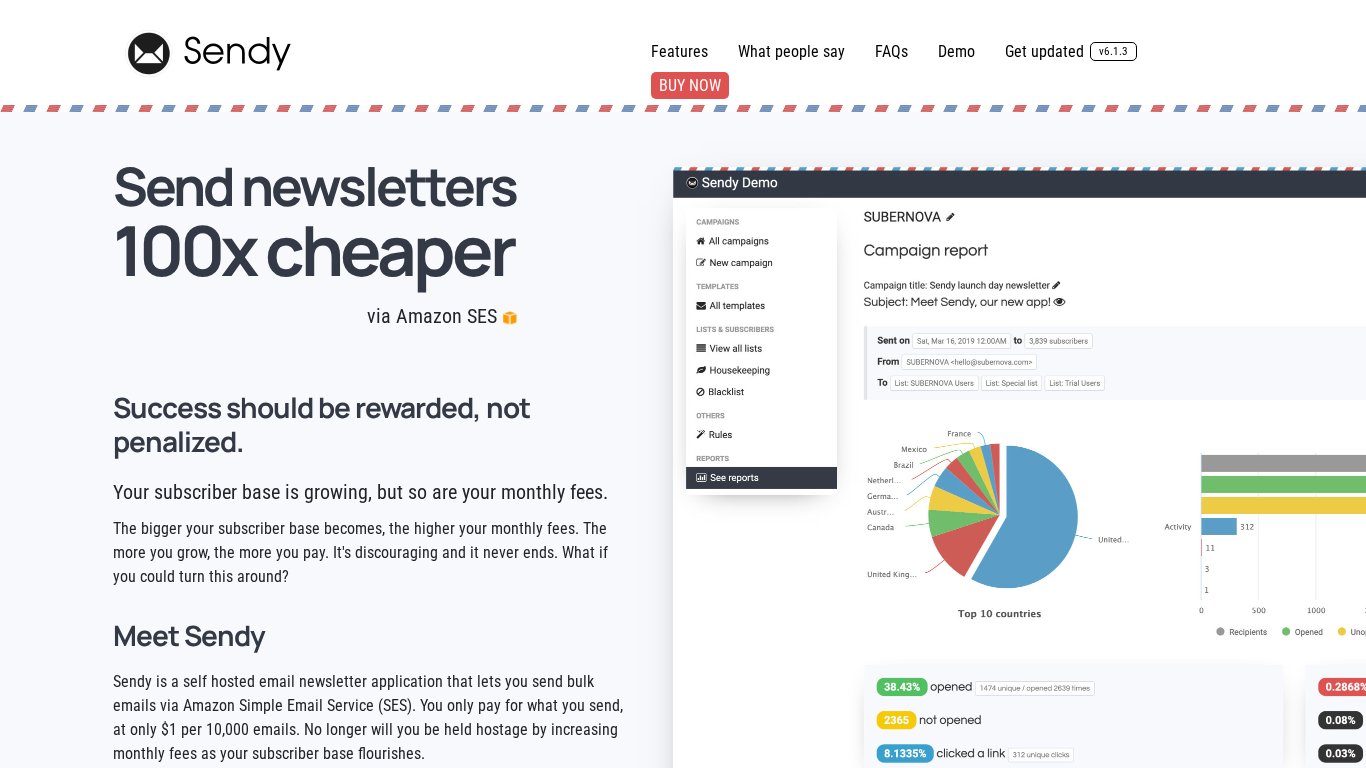 Sendy partnerprogram