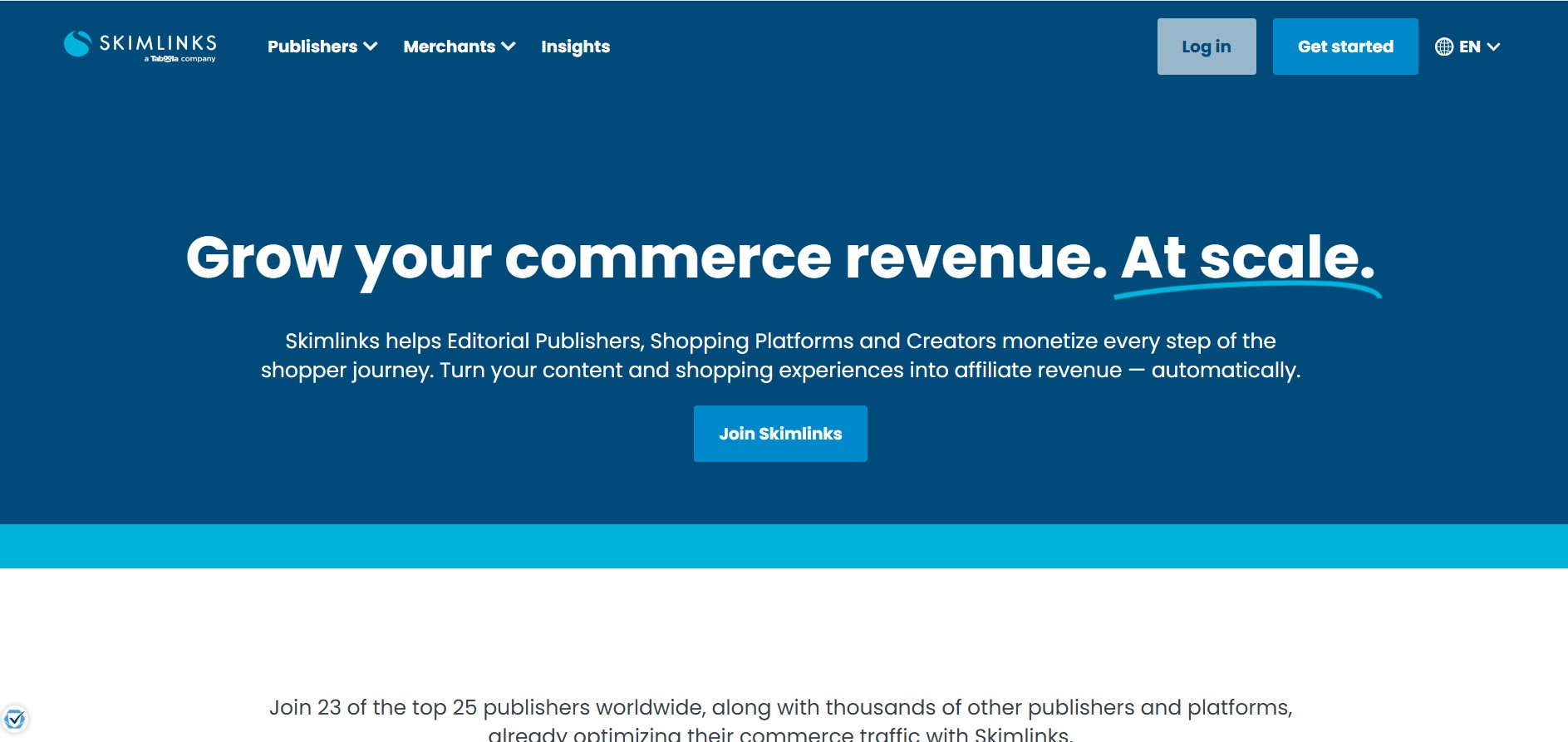 Skimlinks partnerprogram