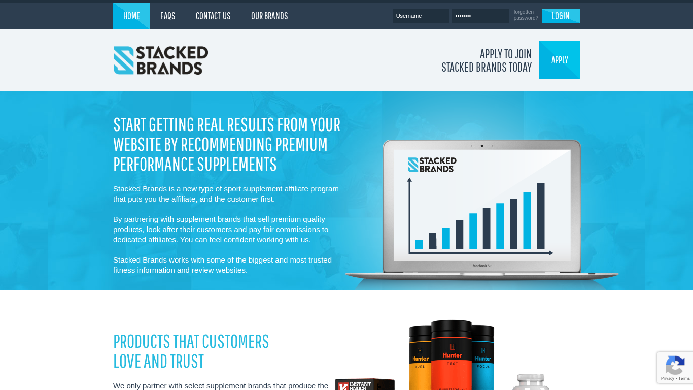 Stacked Brands Partnerprogram