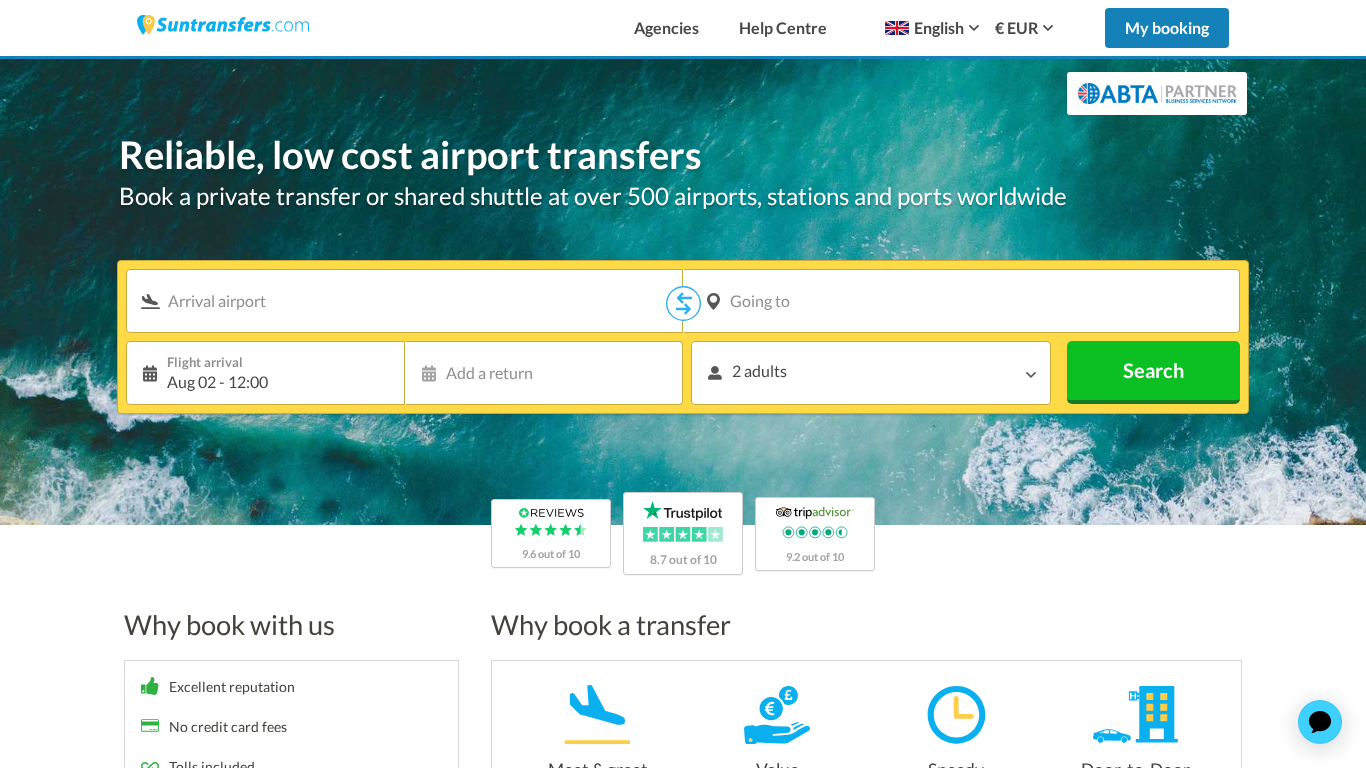 Suntrasfers.com Partnerprogram