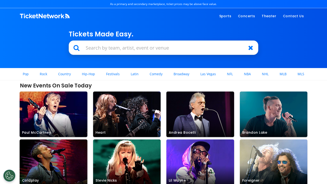 TicketNetwork Partnerprogram
