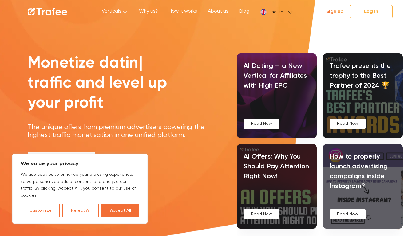 Trafee Partnerprogram