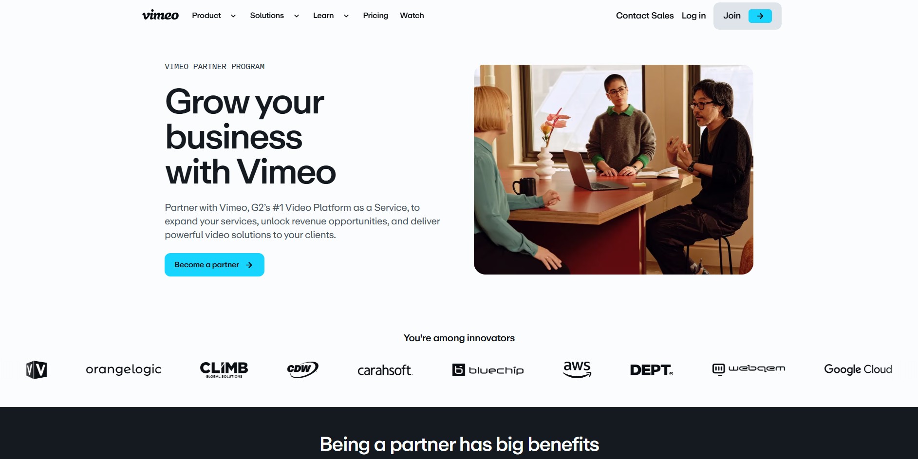 Vimeo partnerprogram