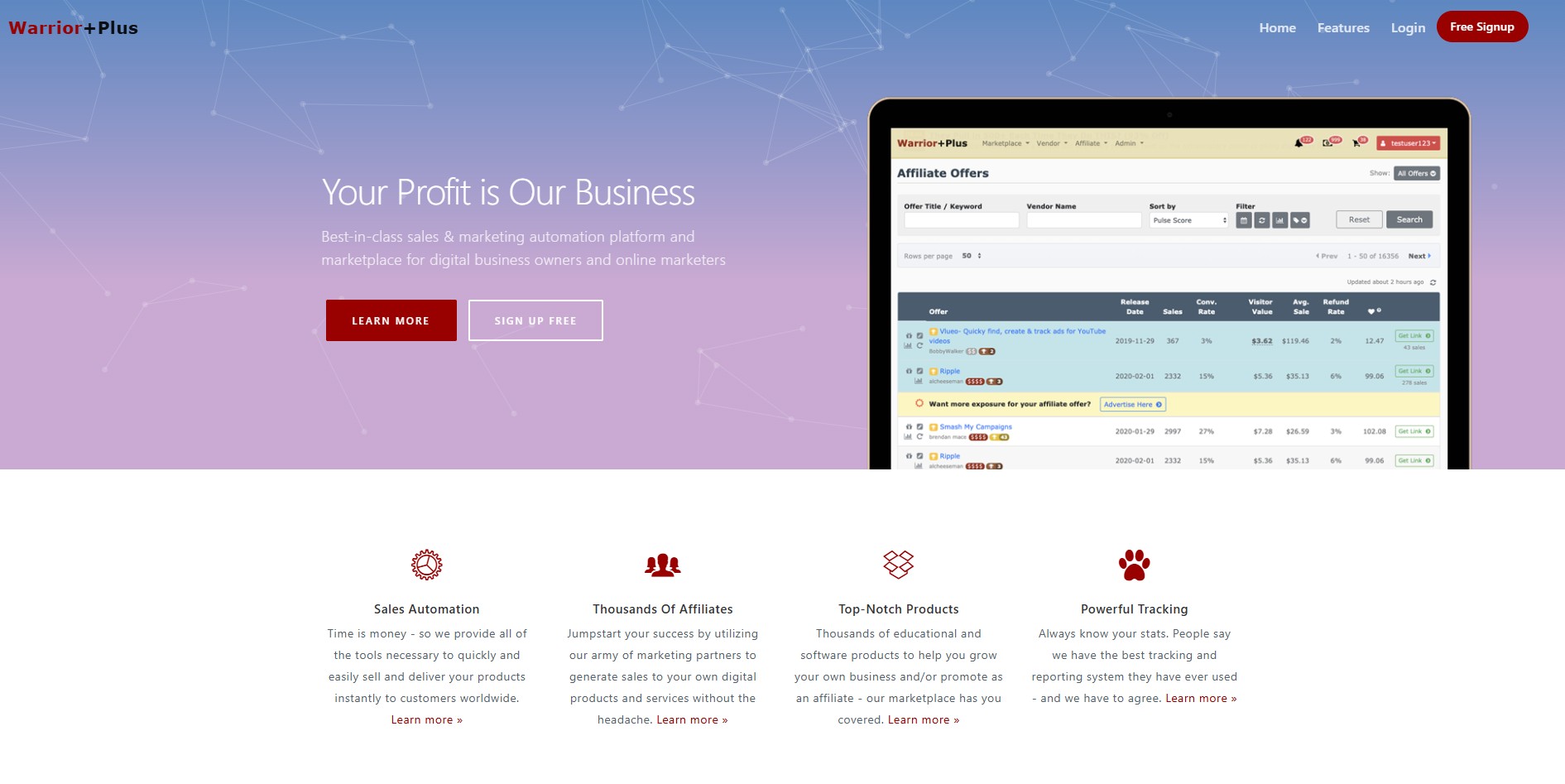 WarriorPlus Partnerprogram