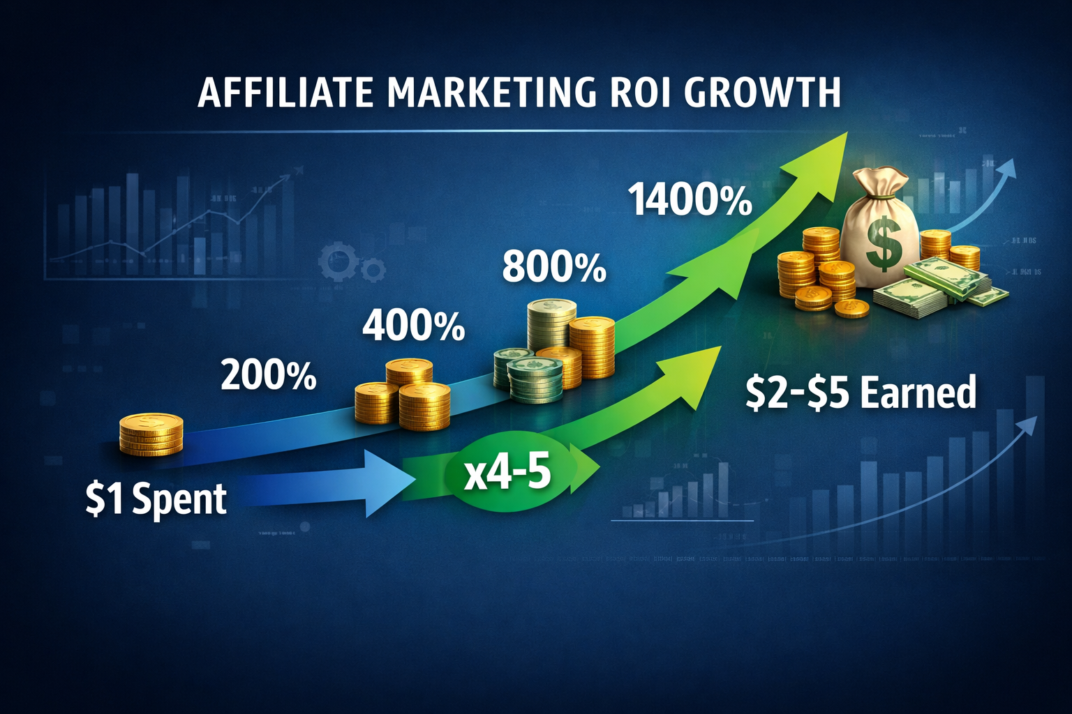 Az átlagos affiliate marketing ROI megértése és maximalizálása