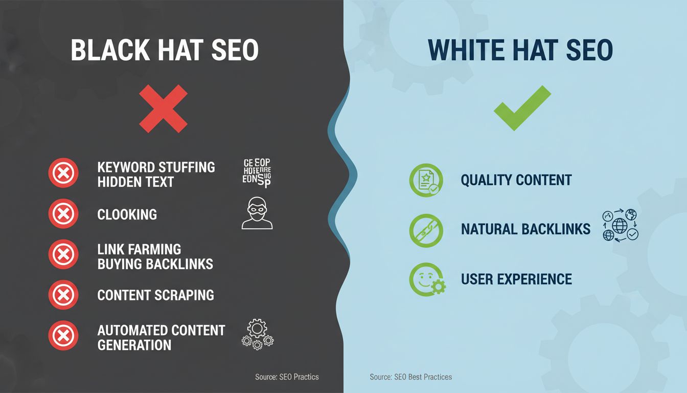 Mi az a Black Hat SEO példa? | PostAffiliatePro GYIK