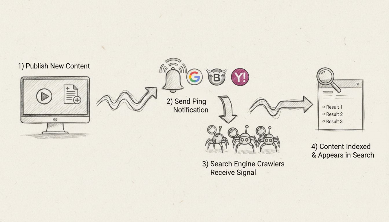 Mi az a pingelés az SEO-ban? Teljes útmutató a tartalom indexelésének felgyorsításához