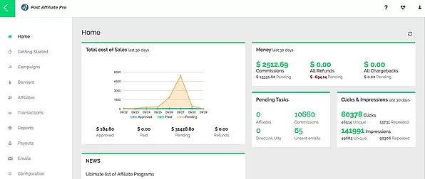 Post Affiliate Pro téma - August