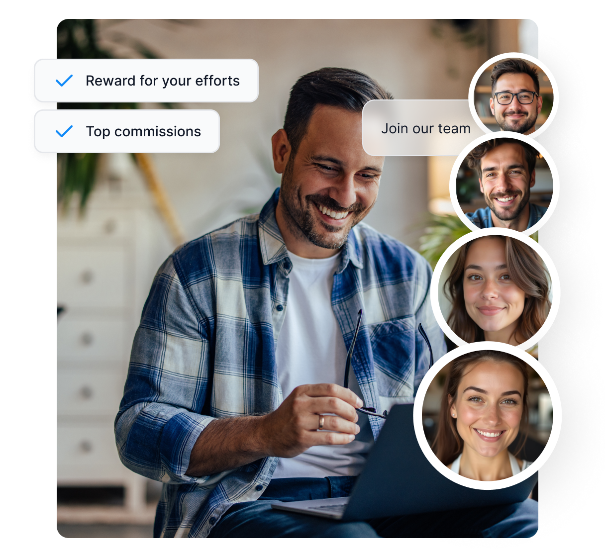 Egy infografika bemutatja, hogy a Post Affiliate Pro miben segíthet, például a közönség azonosításában, jutalékstruktúra kialakításában és még sok másban.