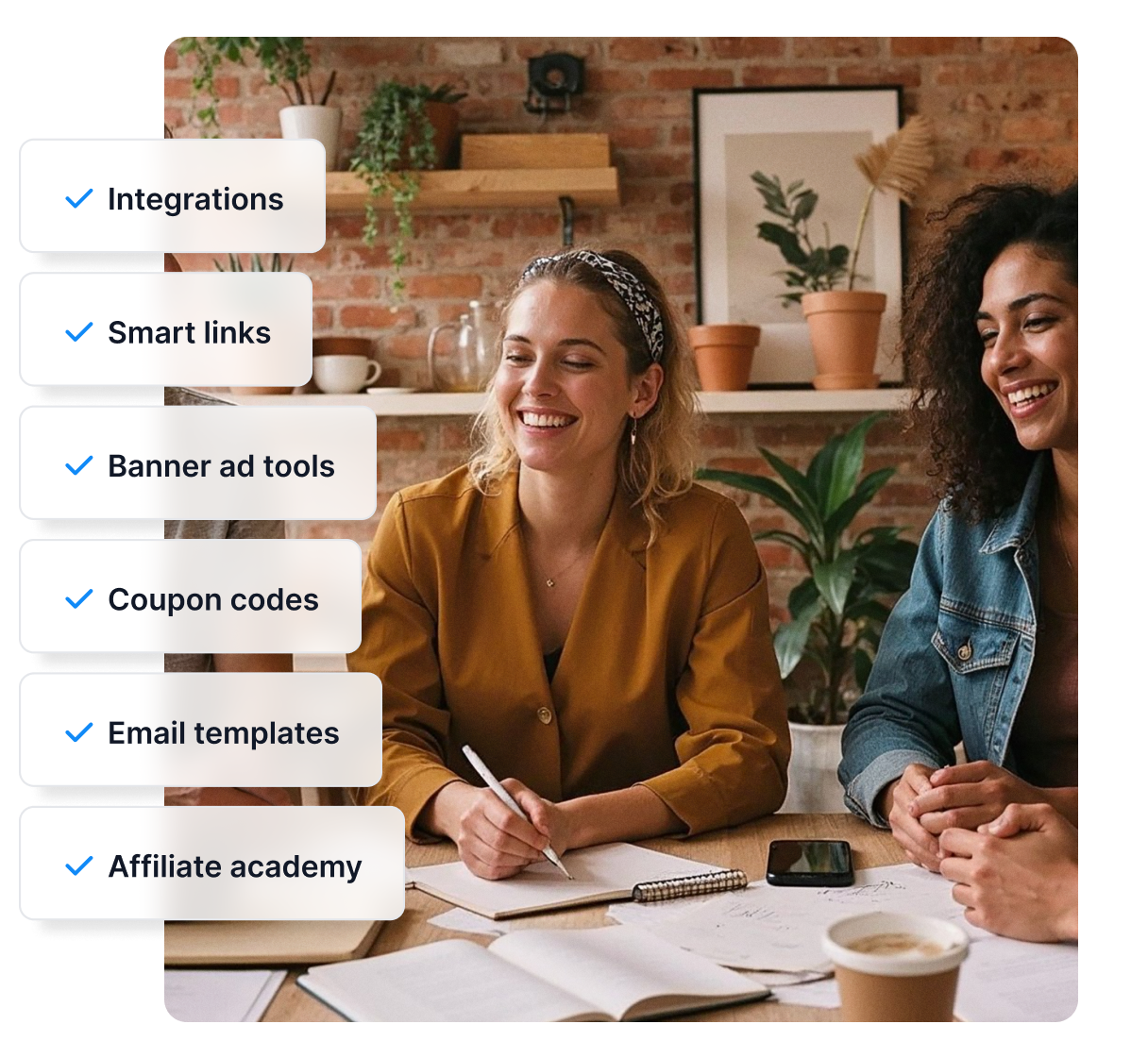 A Post Affiliate Pro gyerekjátékká teszi az affiliate menedzsmentet az integrációknak, intelligens linkeknek, promóciós anyagoknak és még sok másnak köszönhetően.