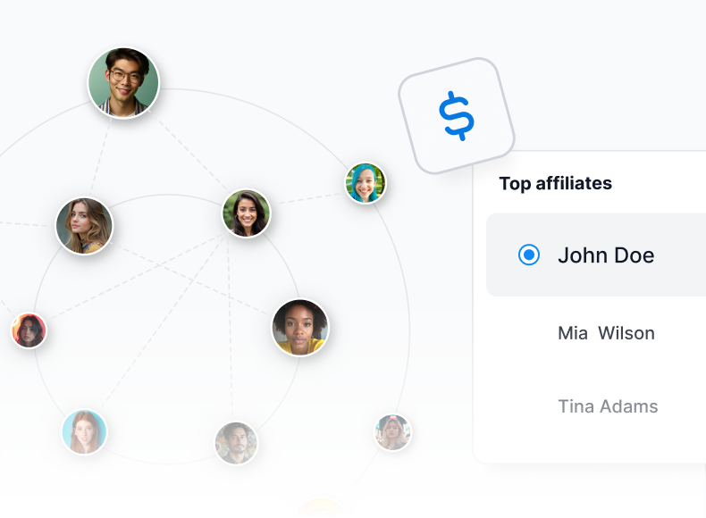 Többszintű jutalmazási struktúra, amely az alvásszövetséges értékesítéshez akár 100 jutalmazási szintet vizualizál