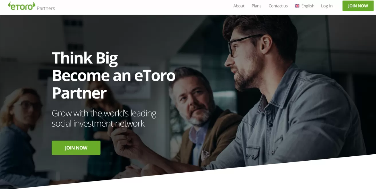 Top affiliate programok Etoro