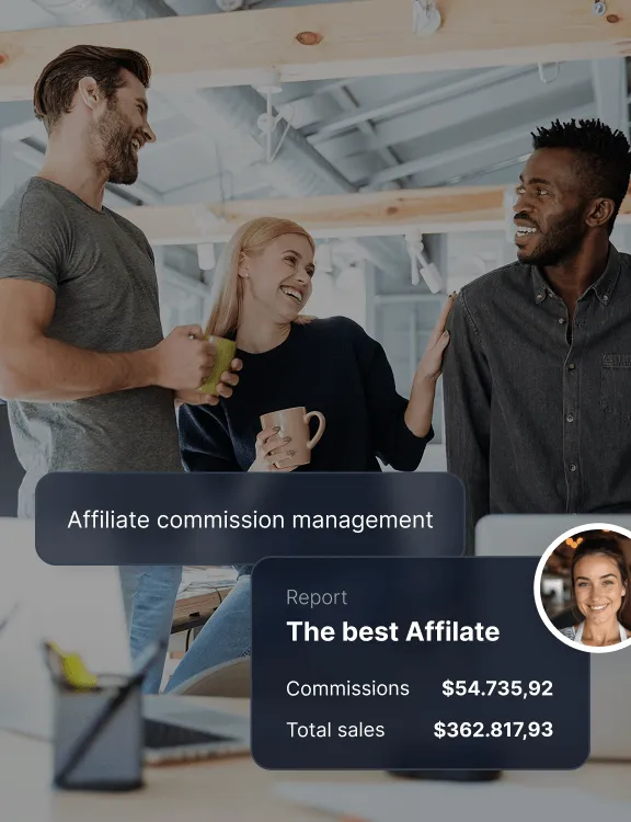 Rugalmas affiliate jutalékok illusztrációja