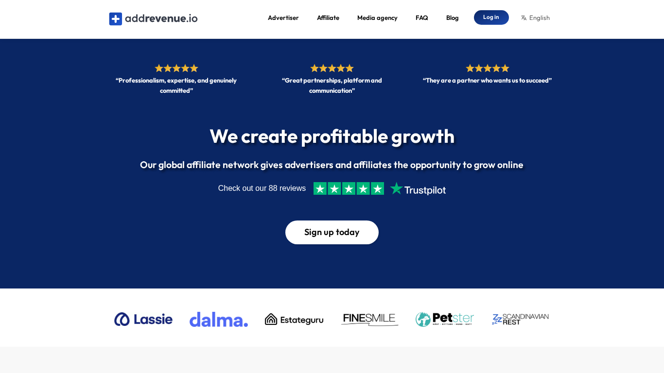 Addrevenue.io Partnerprogram