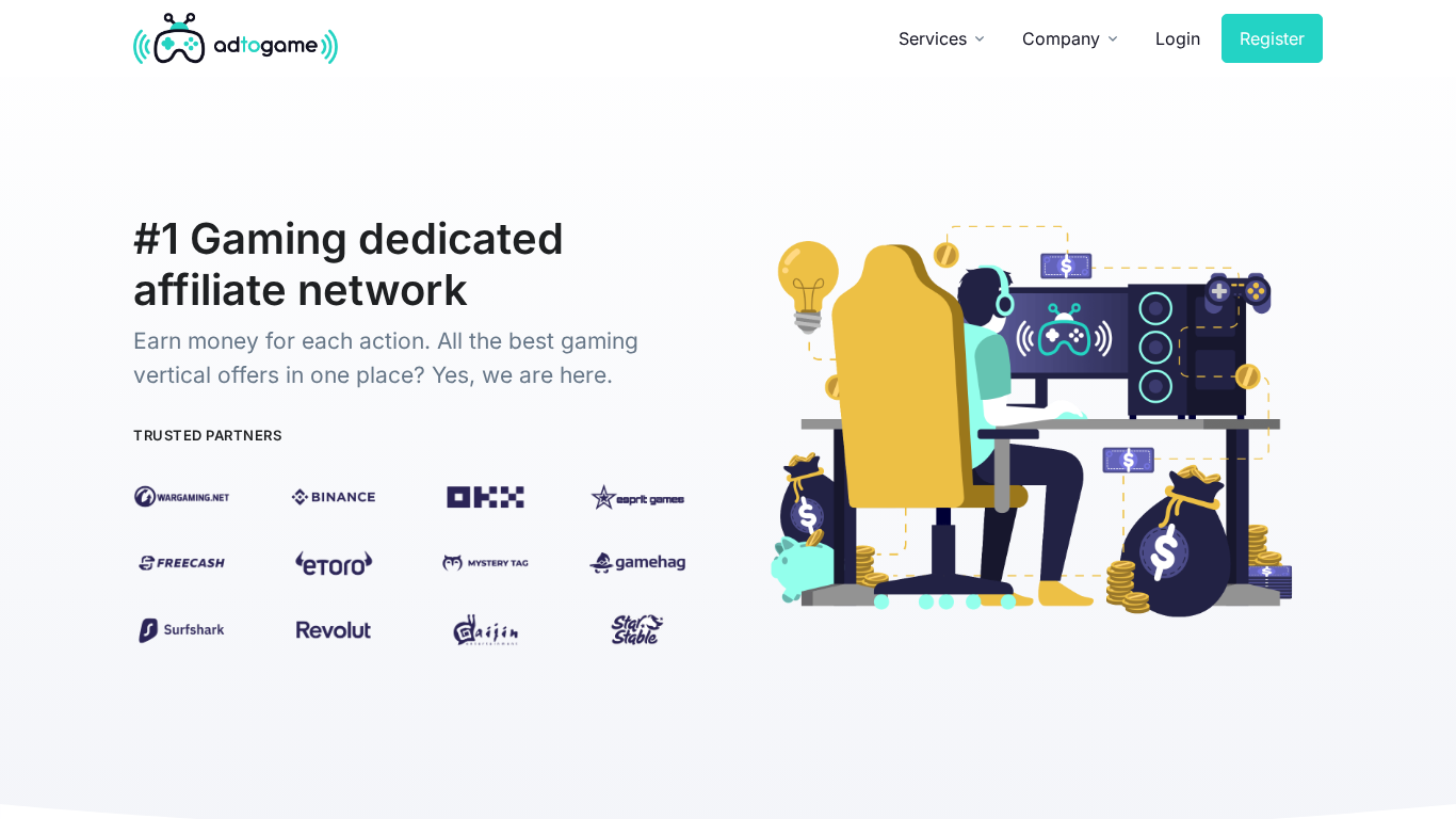 Adtogame Partnerprogram