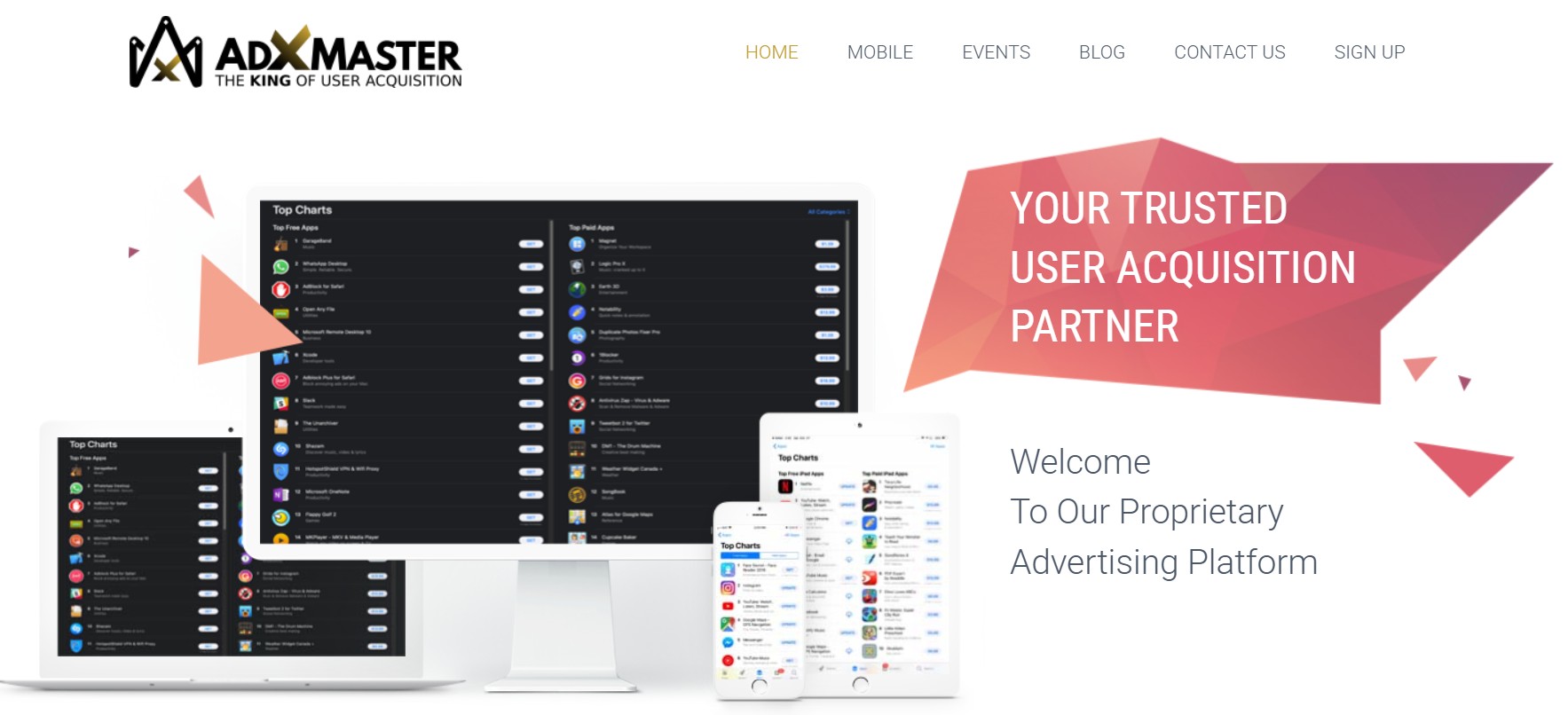 ADX Master Partnerprogram