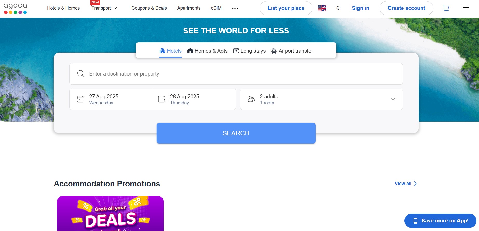 Agoda Partnerprogram