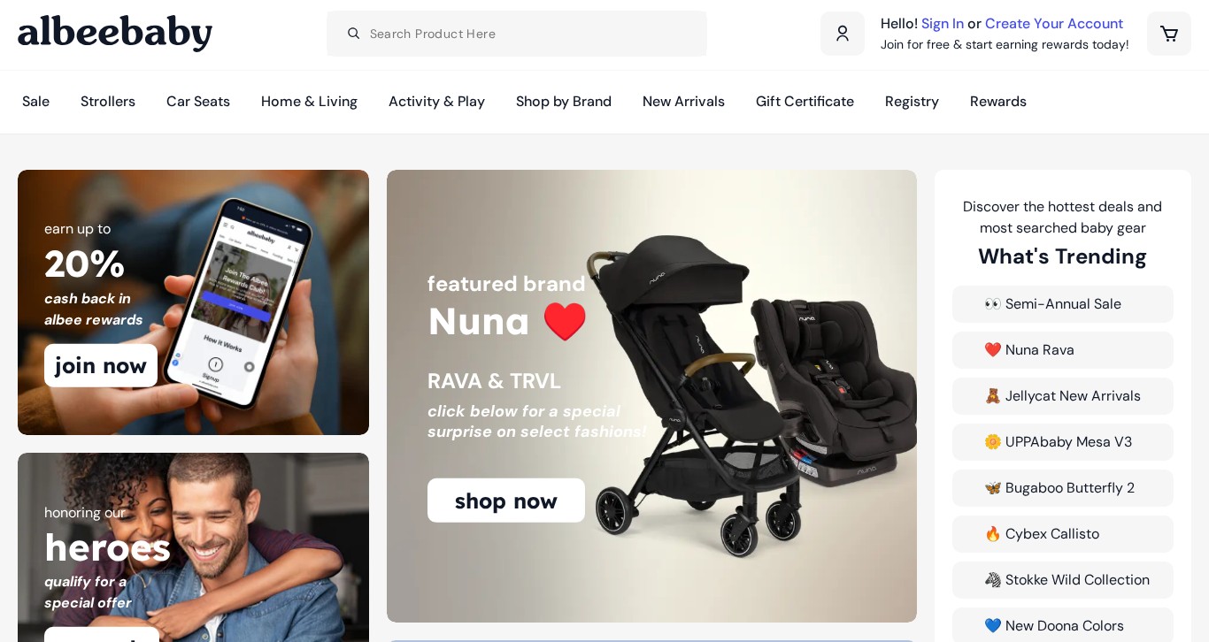 Albee Baby Partnerprogram