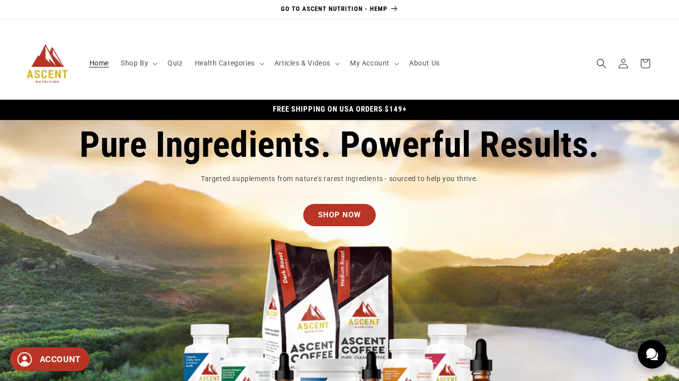 Ascend Nutrion Partnerprogram
