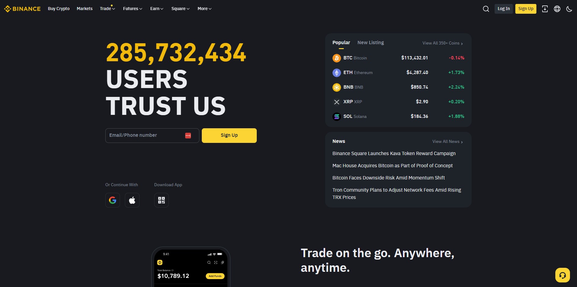 Binance Partnerprogram