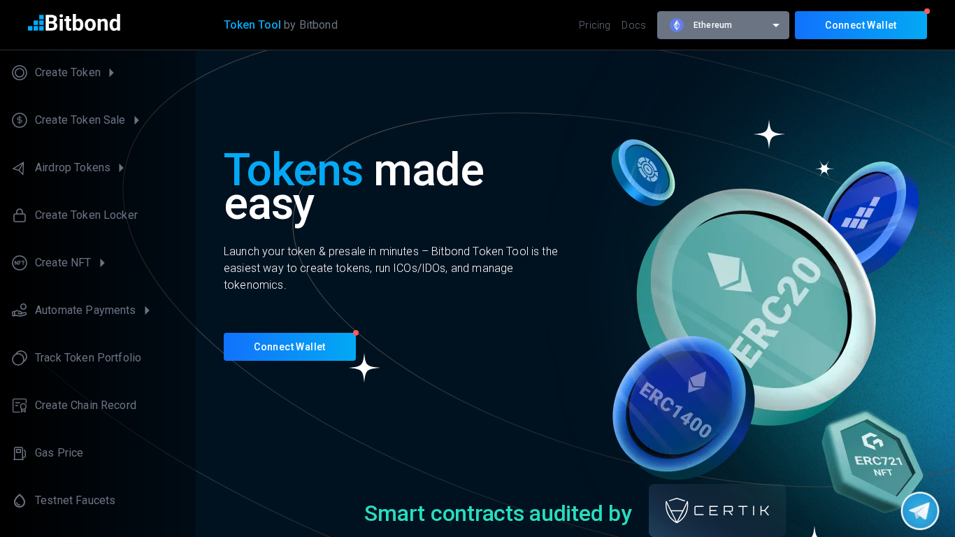 Bitbond Token Tool partnerprogram