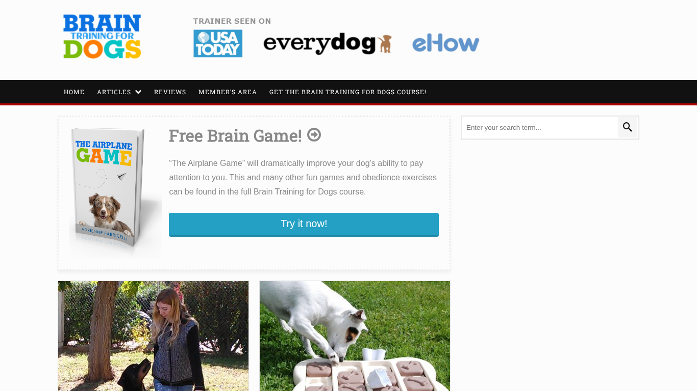 Brain Training For Dogs partnerprogram