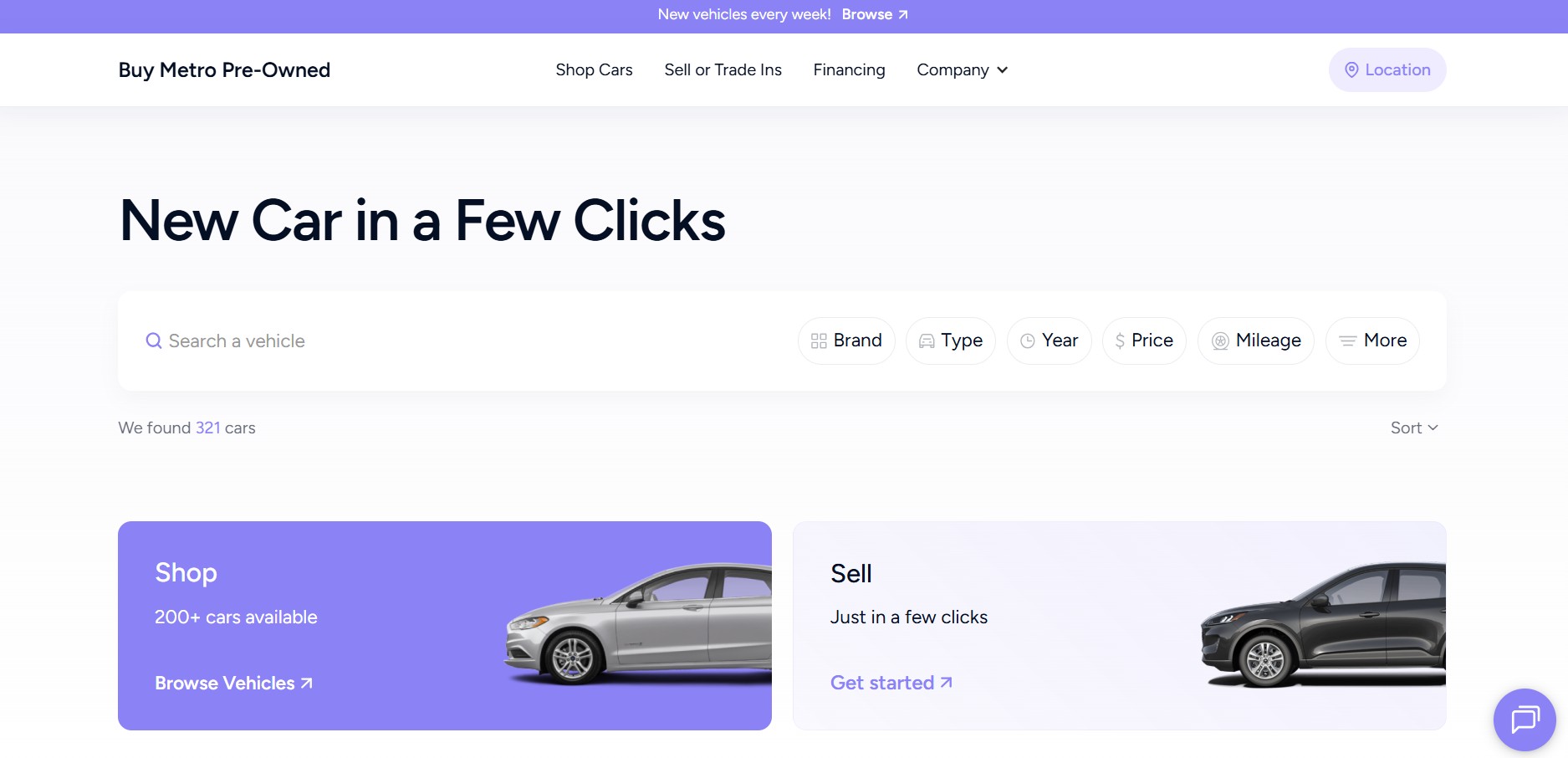 Buy Metro Pre-owned Partnerprogram