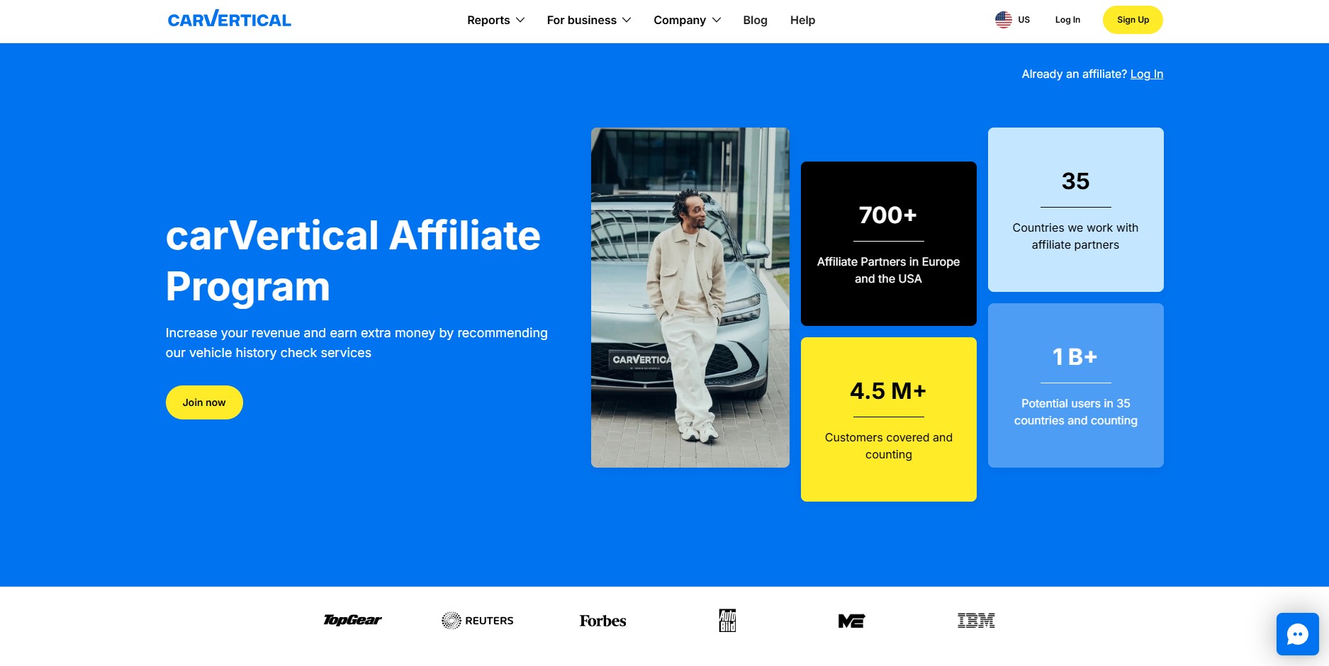 carVertical Partnerprogram