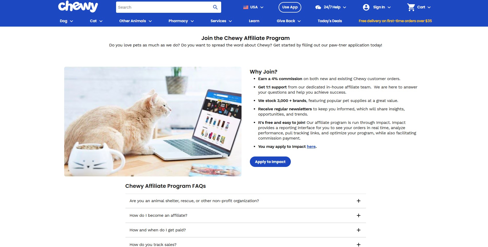 Chewy Partnerprogram