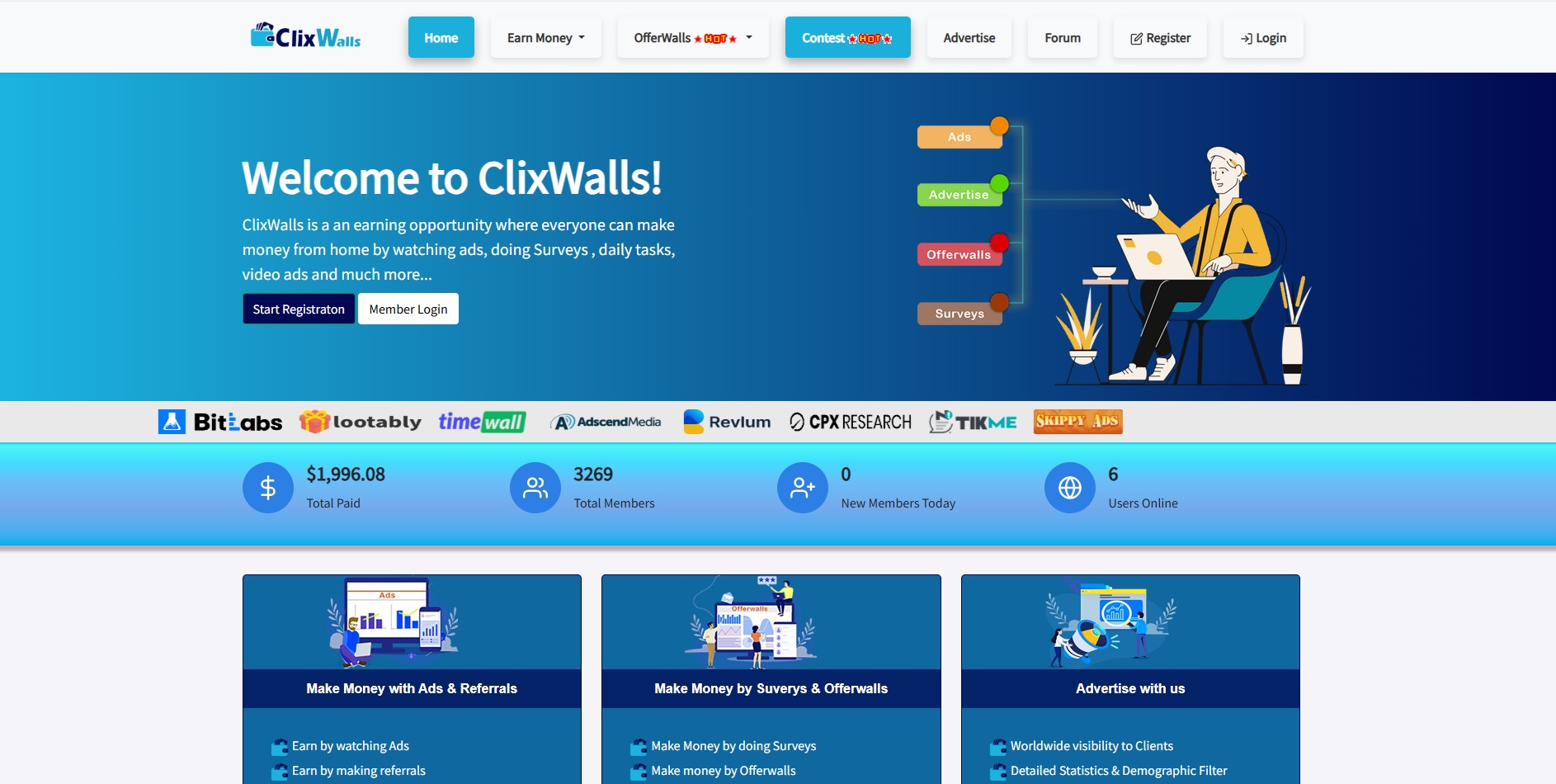ClixWall Partnerprogram